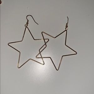 Gold Star Earrings